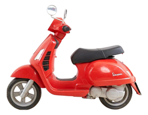 Red Collectible from Vespa, Italy, 1980s