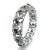 14ct White Gold Sapphire and Diamond Cluster Bracelet 11.45ct 48.29g For Sale - Image 4 of 12