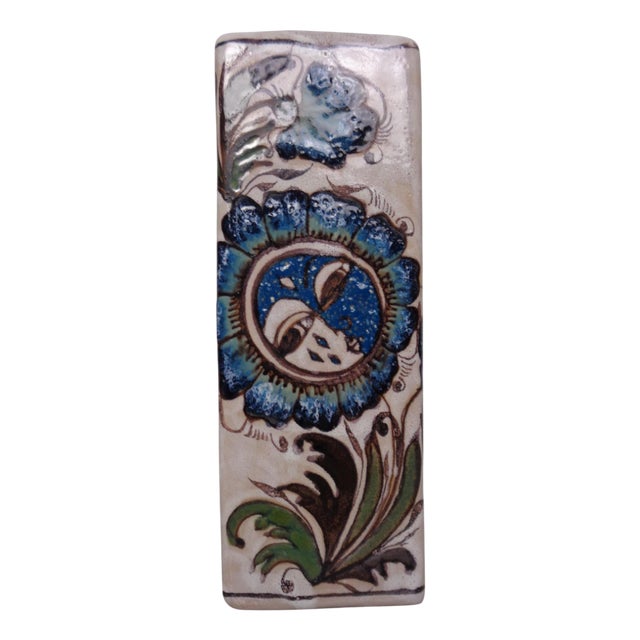 Studio Ceramic Vase by Elio Schiavon for Erhart, Italy, 1970s For Sale