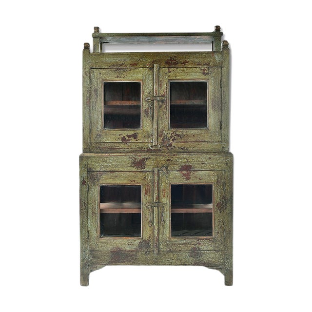 Glass Buffet, 1940s For Sale