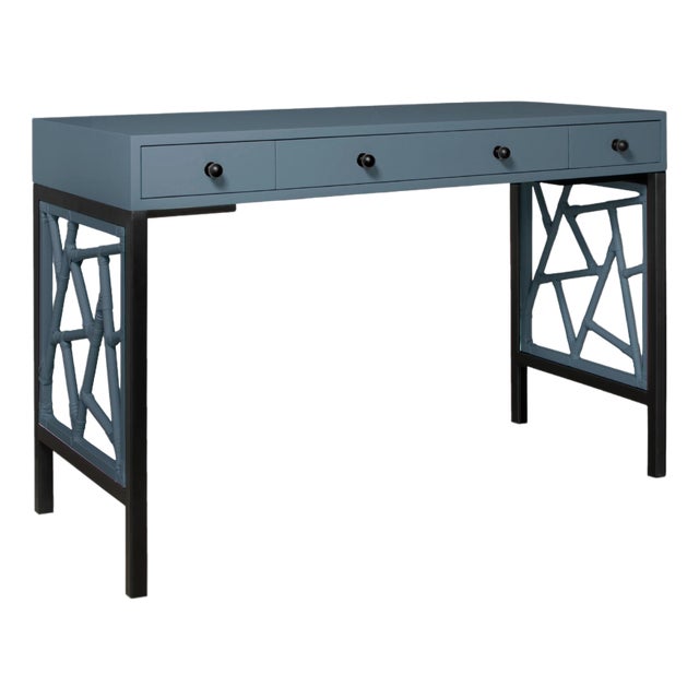 Tiffany Writing Desk - Regatta Blue For Sale