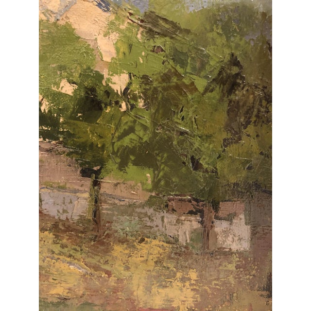 Jean-Jacques Boimond, Verger au printemps, Avully, Oil on Canvas, Framed For Sale - Image 4 of 11