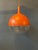 Mid-Century Space Age Orange Väster Pendant Light from Ikea For Sale - Image 6 of 11