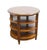 STANLEY FURNITURE Solid Knotty Pine English Country Revival 28" Round Tiered Accent End Table 534-15-12 29" High 28" Wide...