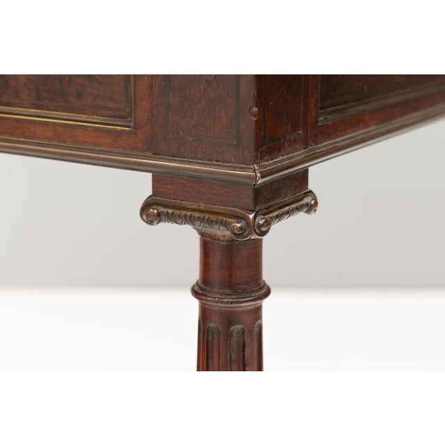 Antique Side Table in Mahogany, 1890s For Sale - Image 6 of 11