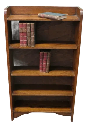 Oak Open Bookcase, 1900s