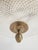 Vintage Empire Style Crystal & Antique Brass Pendant Fixture For Sale - Image 9 of 12