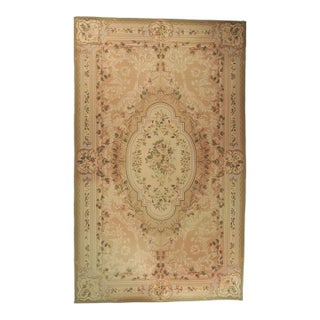 Vintage Chinese Aubusson Rug, 12'08 X 20'10 For Sale