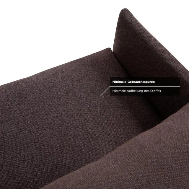 Cor Avalanche Fabric Set, Three-Seater, Two-Seater, Brown, Bronze, Red, Manual Function, Sofa, Couch, Set of 2 For Sale - Image 16 of 18