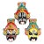 Vintage Chinese Hand-Painted Opera Clay Wall Masks, Huishan Style — Set of 3 For Sale