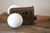Victorian Late 19th Century Porcelain Doorknobs W/ Cast Iron Scroll Rim Lock For Sale - Image 3 of 6