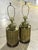 Beautiful pair of vintage Frederick Cooper brass table lamps featuring a heavy cylindrical fluted/pleated design. These...