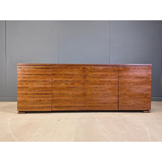 Large Vintage Wenge Sideboard, 1970s For Sale - Image 10 of 15