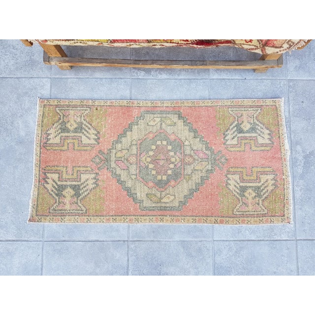 1950s Floral Turkish Rug | Chairish