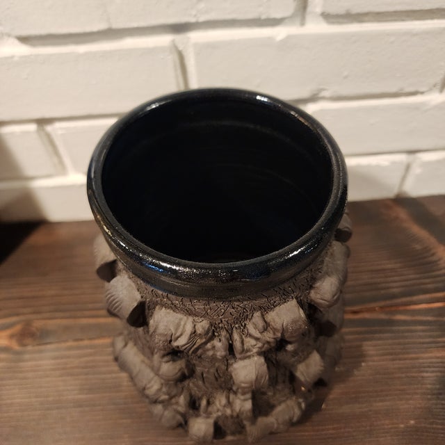 Late 20th Century Rhino Parts Leland Shaw Vase For Sale - Image 9 of 9