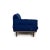 Model 515 Addit 2-Seater Sofa in Blue Fabric and Leather from Rolf Benz For Sale - Image 5 of 8