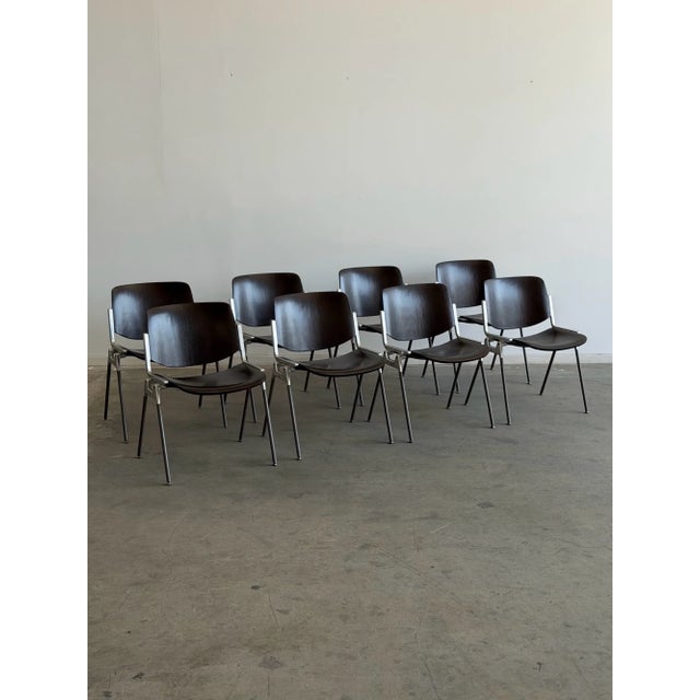 1970s Giancarlo Piretti for Castelli Chairs - Priced Per Chair For Sale - Image 4 of 18