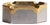 Vintage Square Brass Ashtray by David Marshall, 1980s For Sale
