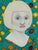 Wood Sofia Bonati Lucia Art Nouveau Watercolor, Framed For Sale - Image 7 of 12
