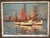 Vintage French Impressionist Harbor Scene Oil Painting, Lucien Lefebvre-Foinet Frame For Sale - Image 9 of 17
