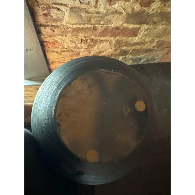 1990s African Kenyan Ceramic Vase – Medium Size Decorative Pot For Sale - Image 12 of 12