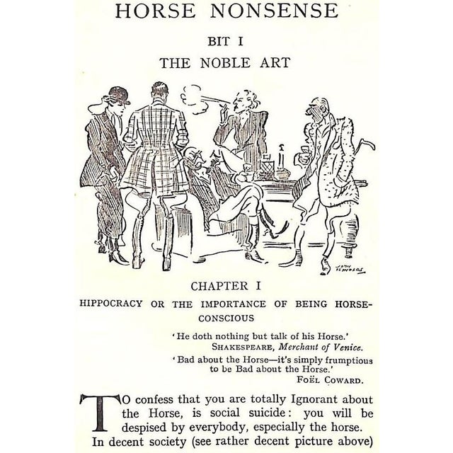 1950s "Horse Nonsense "The Splints"" 1951 Sellar, W. C. And Yeatman, R. J. For Sale - Image 5 of 17