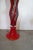 Red Art Glass Vase For Sale In Philadelphia - Image 6 of 8