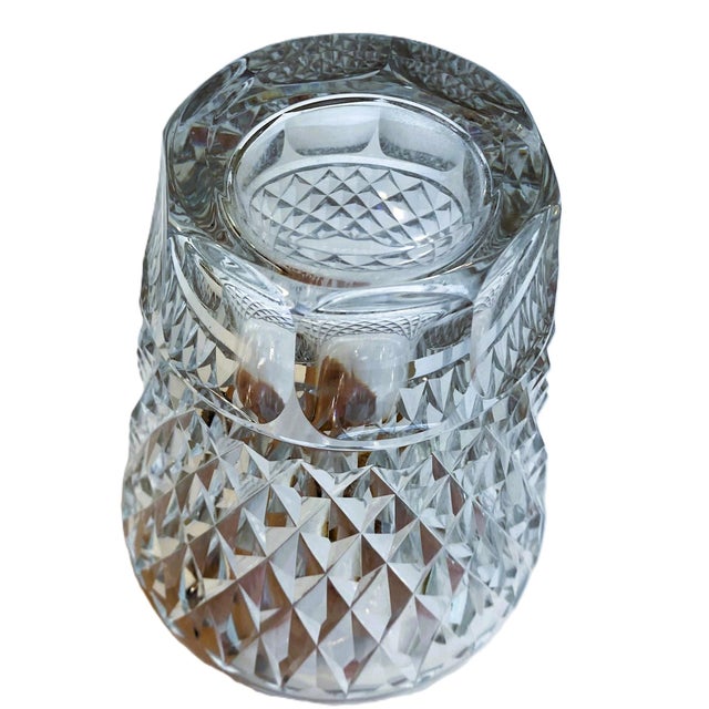 1960s Mid-Century Waterford Crystal “Boyne” Decanter & Pitcher Set — Hand-Cut Irish Lead Crystal For Sale In Austin - Image 6 of 12