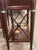 Pair of French Jansen Manner Mahogany and Brass Side Tables For Sale - Image 4 of 6