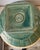 Vintage McCoy Green "Windowpane" Pottery Mixing Bowl 1920's For Sale - Image 10 of 10