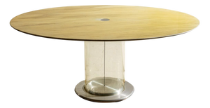 Ellisse Table by Claudio Salocchi for Sormani, Italy, 1968