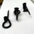 Vintage Brutalist Hand-Forged Iron Candle Taper Holders, Set of Three For Sale - Image 9 of 12