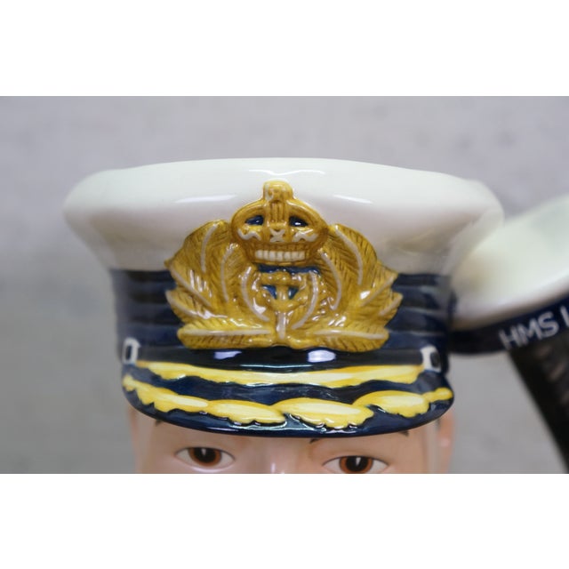 Royal Doulton Admiral David Beatty Military Navy Toby Character Jug For Sale - Image 12 of 13
