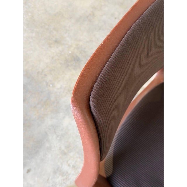 Mid 20th Century Bendt Winge Norwegian Modern Chair Mid Century Chrome Chair 1970s For Sale - Image 5 of 10
