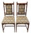 Arts and Crafts Side Chairs by Onder Den Sint Maarten, Walnut, 1900s, Set of 2 For Sale
