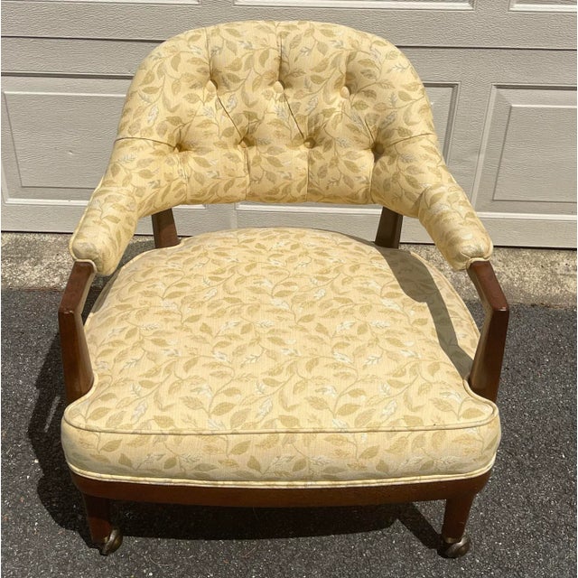 Traditional Vintage Schoonbeck Henredon Game or Lounge Chairs - Set of 4 For Sale - Image 3 of 8