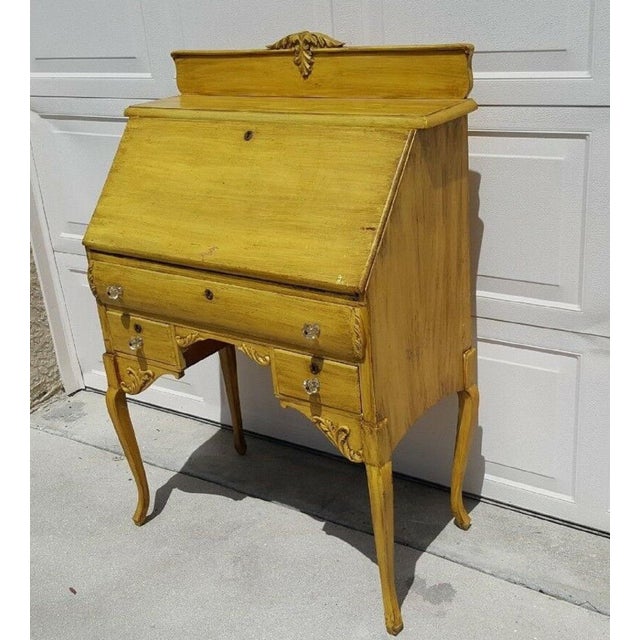 20th Century French Provincial Secretary Desk Chairish