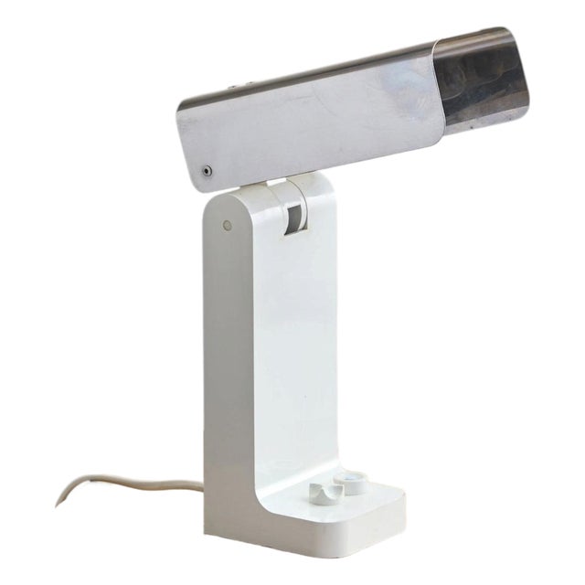 White 'Vademecum' Table Lamp by Joe Colombo for Kartell, 1969 For Sale