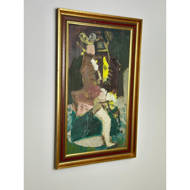Ragnar Godin, Cirkusprinsessan, 1960s, Oil on Panel, Framed For Sale - Image 6 of 18