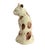 English Creamware Pottery Toy Cat, Whieldon-Type Manganese Sponged Figure English, probably Staffordshire, Circa 1760–1780...