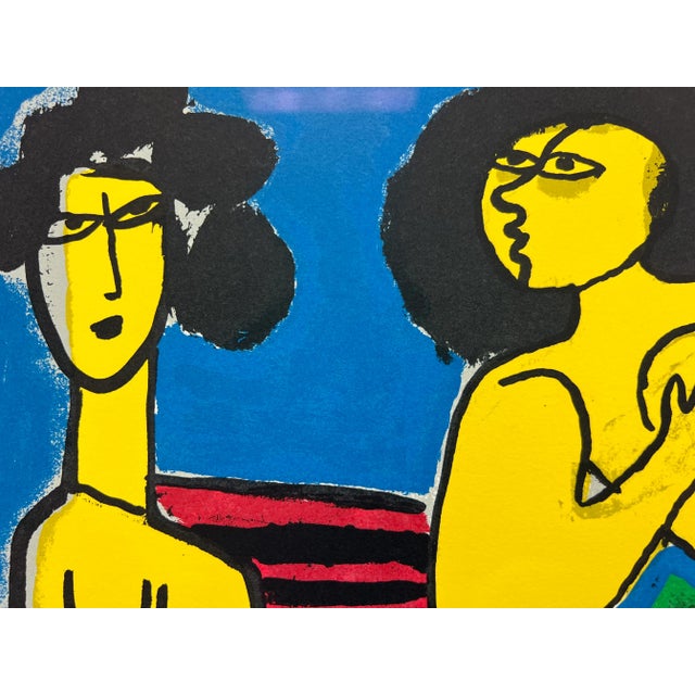 Corneille, Guillaume (1922-2010), One Of Five Known Artist’s Proof Available Publicly, Paradis De Femmes, Signed, Dated,...