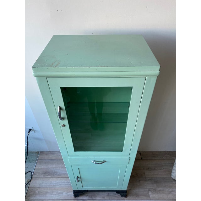 Vintage 1950s Light Green Medicine Chairish