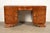 Louis Majorelle Style Antique French Art Deco Burled Walnut Executive Desk | Circa 1930s For Sale - Image 12 of 12