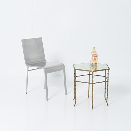 Brass Side Table from Maison Baguès For Sale - Image 12 of 18