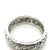 A distinctive creation by Alex Sepkus, this whimsical 18K gold ring showcases 18 round brilliant-cut diamonds totaling...