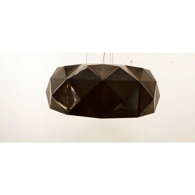Murano Suspension Lamp With Freckles For Sale - Image 5 of 12