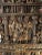 Grand 6ft Custom Architectural Hand-Carved Hardwood Temple Panels - Pair For Sale - Image 15 of 18