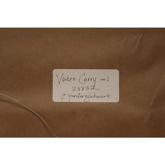 Contemporary Voices Carry No1 by Jennifer Gibbs For Sale - Image 3 of 7