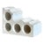 Carved Marble Sculptural Block Wine Rack or Sparkling Water Bottle Display For Sale