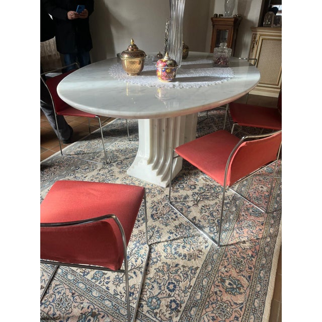 Samo Model Marble Table by Carlo Scarpa for Simon, 1980s For Sale - Image 11 of 18